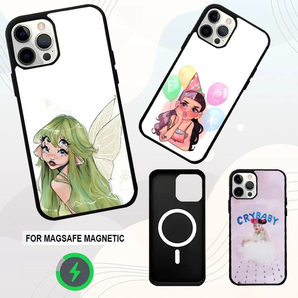 

Singer M-Melanie Soap Martinez Phone Case For iPhone 16e,16,15,14,13,12,11,Plus,Pro,Max,Mini Magsafe Magnetic Wireless Charging