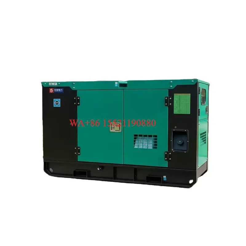 WMWMNU for Yumei 15-30KW Silent Diesel Generator Water Cooled 24V DC Electric Start 50Hz 220V 99% Efficiency Smart Module