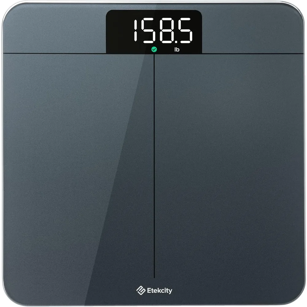 

Digital Bathroom Scale with Bright LED Display, Accurate to 0.05lb, Large Numbers for Easy Reading, Safe Home Use up to 400 lbs