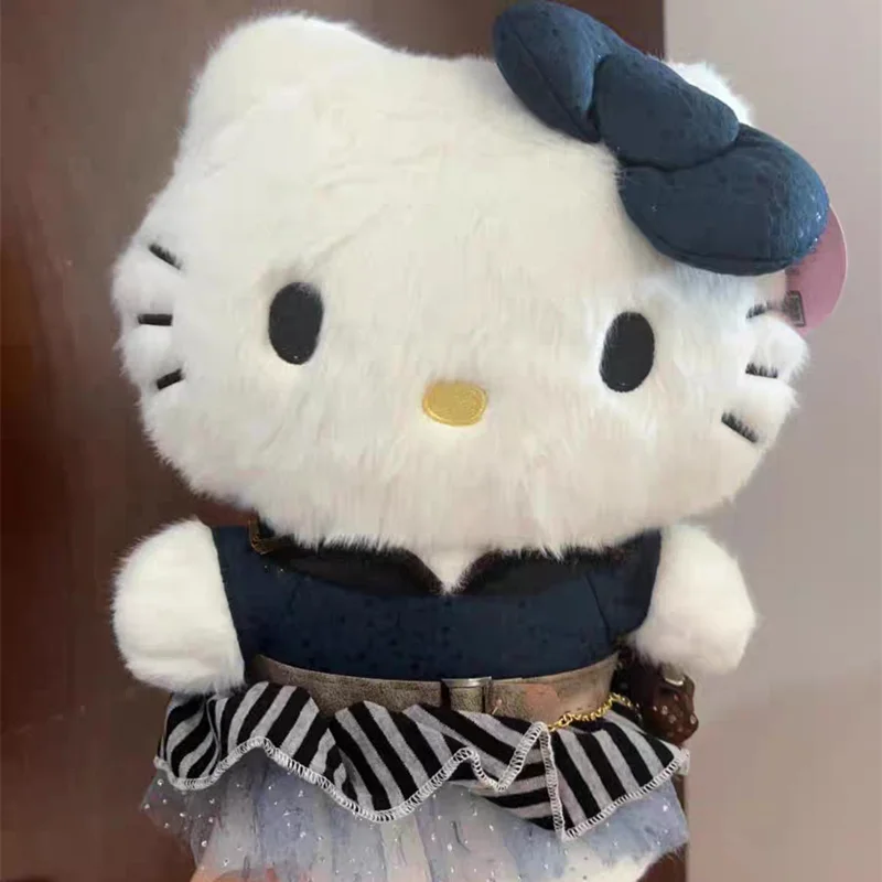 Original Sanrio Steampunk Series Cinnamoroll Hello Kitty My Melody Kuromi Plush Stuffed Animal Toys Pillow Room Decoration Gift