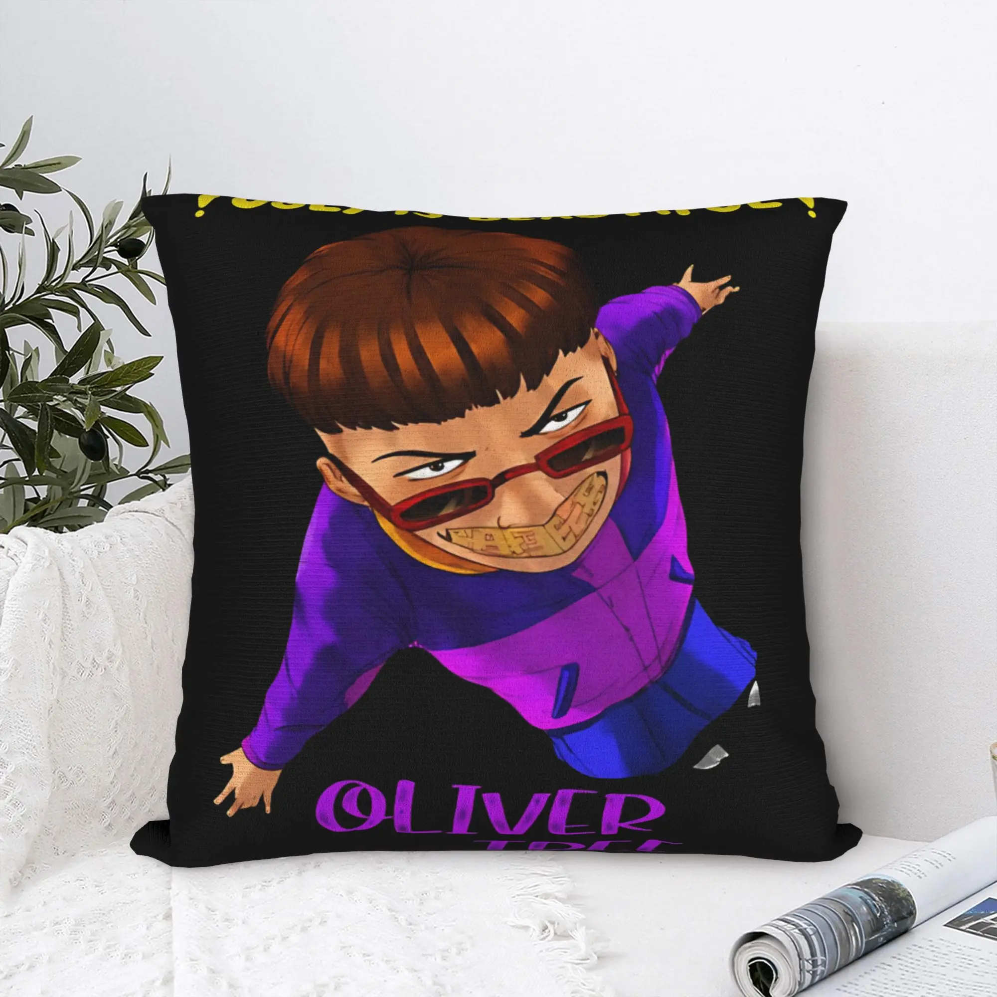 Oliver Tree Rest In Peace 1993 to 2026 Pillowcases  Novelty Pillow Case For Sofa Home Decor Comfy Pillow Cover