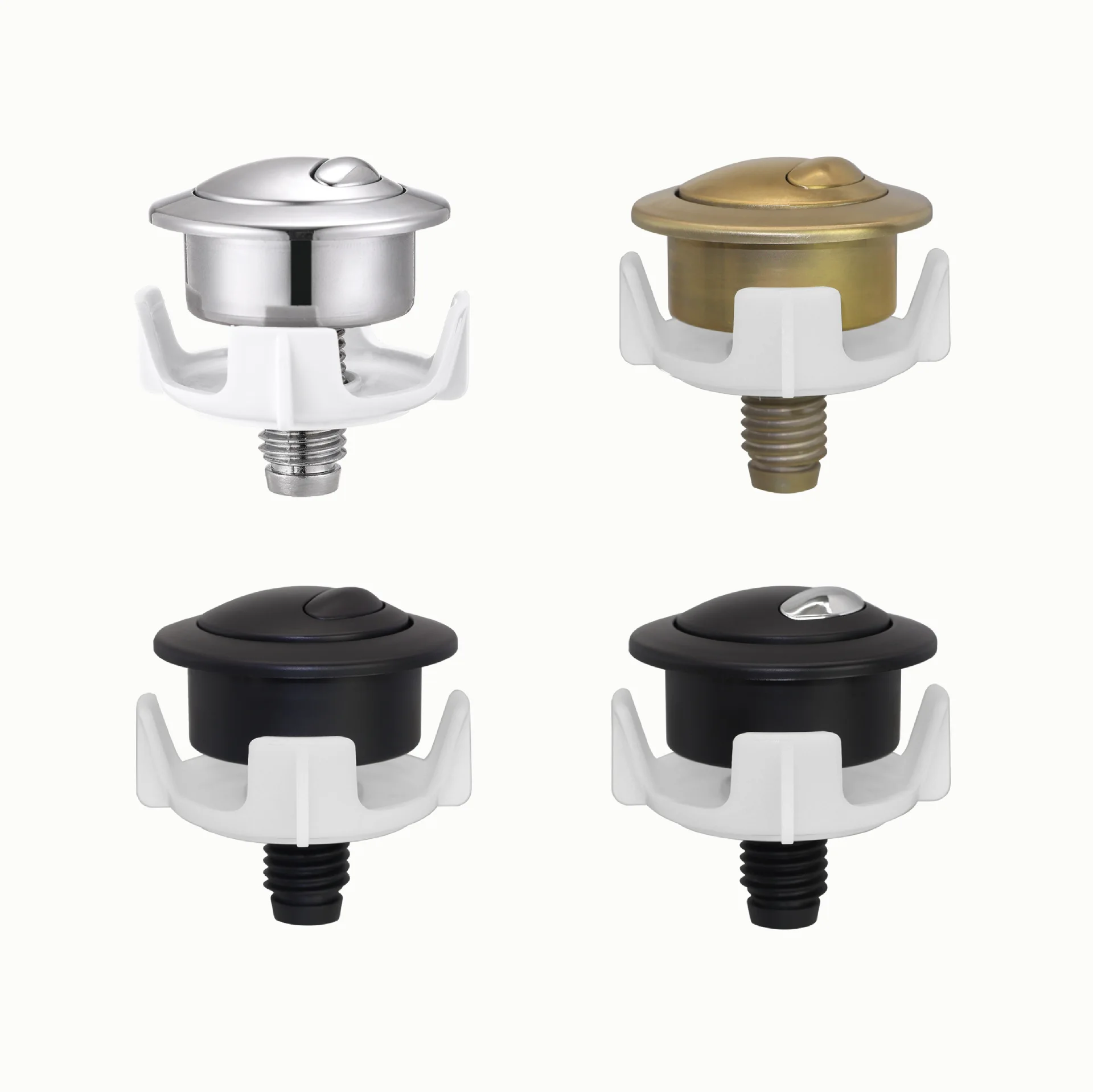 Toilet Flush Button First Spectrum Optima 50 French Wire Drain Valve Double Row Button