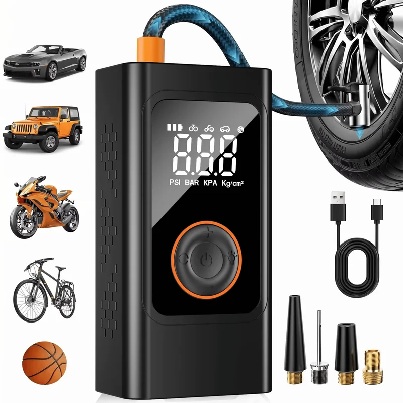 Air Pump null 0.45 7.4v Tn C49 7.5 None Abs Pc Inflatable Pump Tyre Inflator Hot Sale
