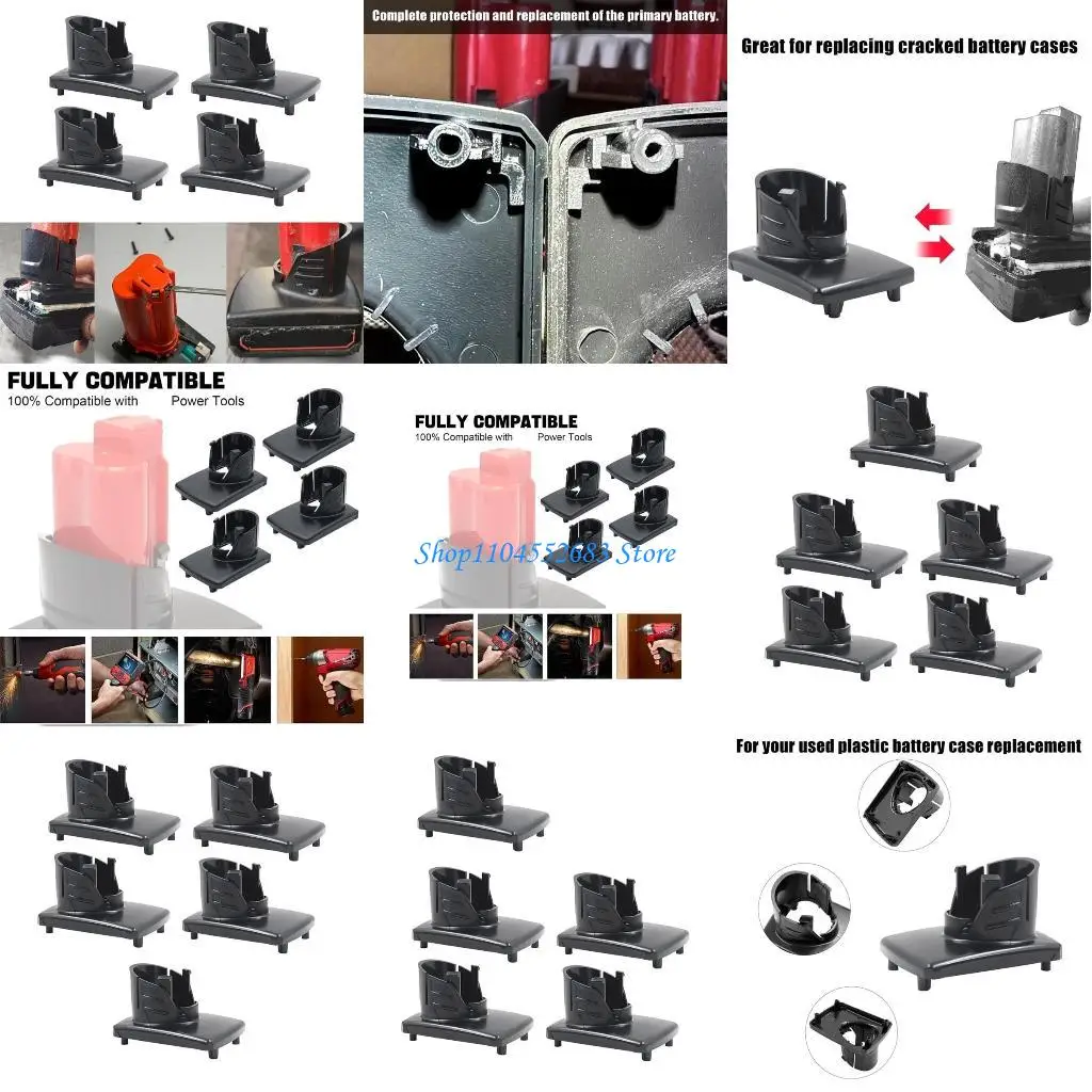 Y6GD 5 قطعة غطاء البطارية استبدال جزء ل 12 فولت 48-11-2411 48-11-2460 48-11-2440 بطارية إصلاح حامي الملحقات