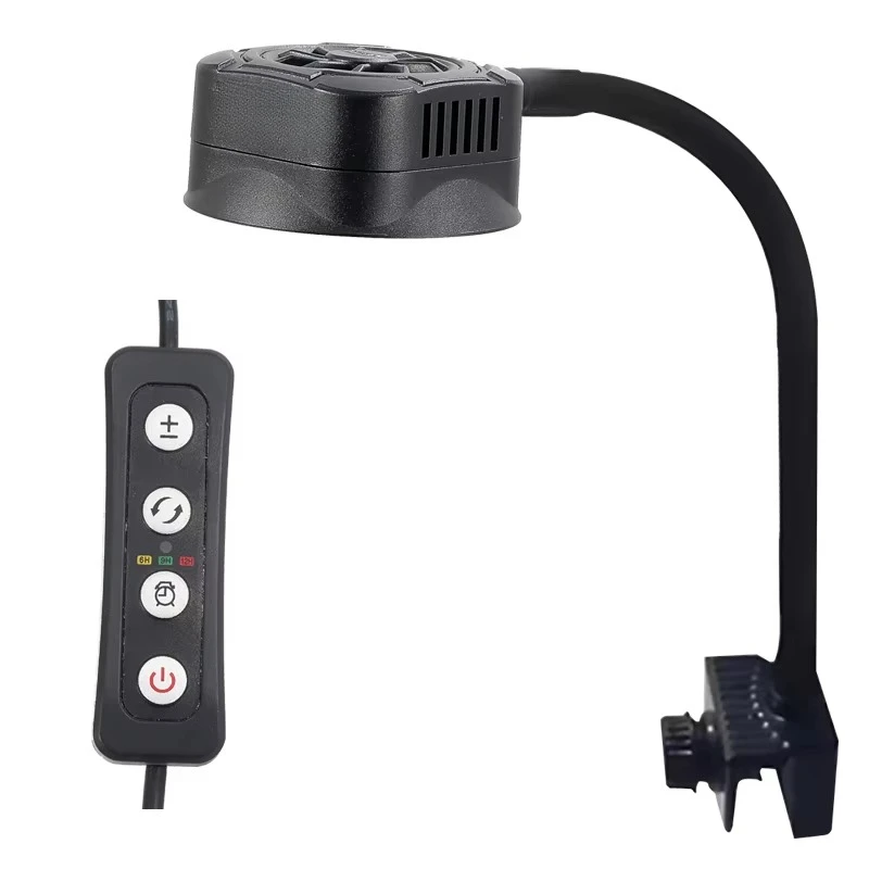 

Современное светодиодное освещение для аквариума 12 В, экологически чистый пластик, умный таймер затемнения для роста коралловых рыб, соленой воды