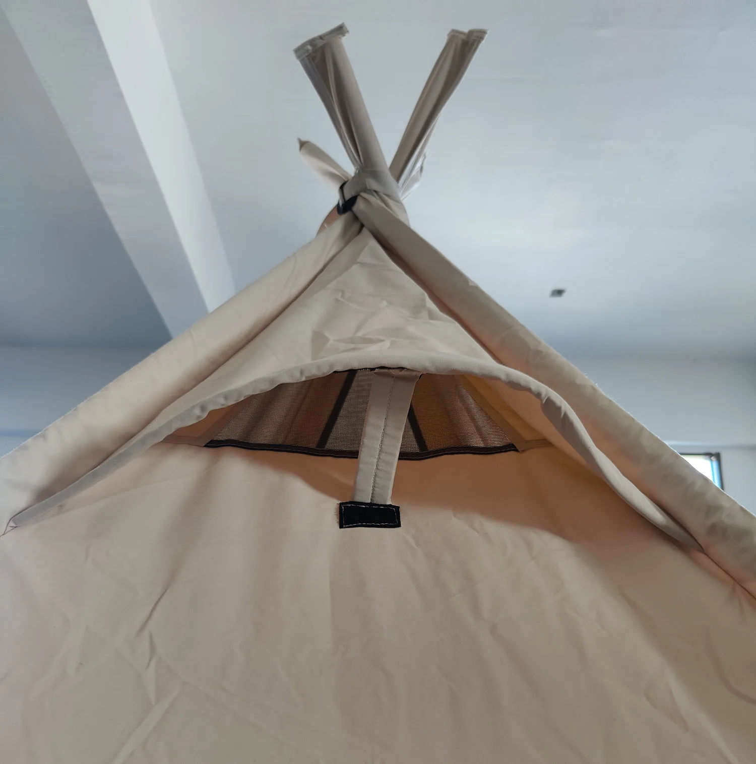 Camping Teepee Tent 4 Season Hiking Foldable Tent Picnic Teepee Tipi Tent with High Quality
