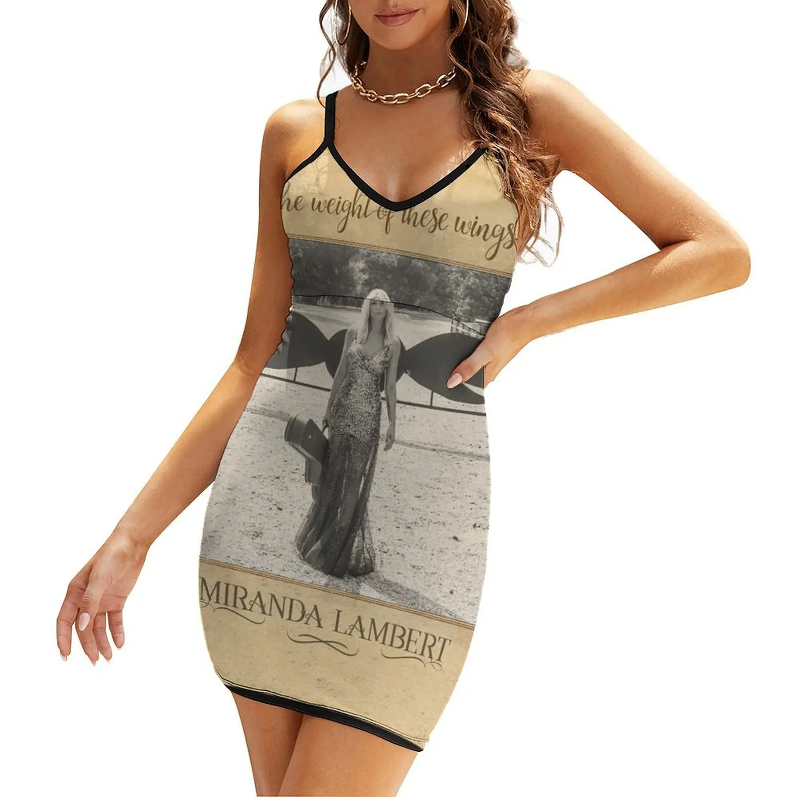 

The weight of these wings Sling Dress bandage dress cocktail dresses women's summer dress 2025 womens clothing