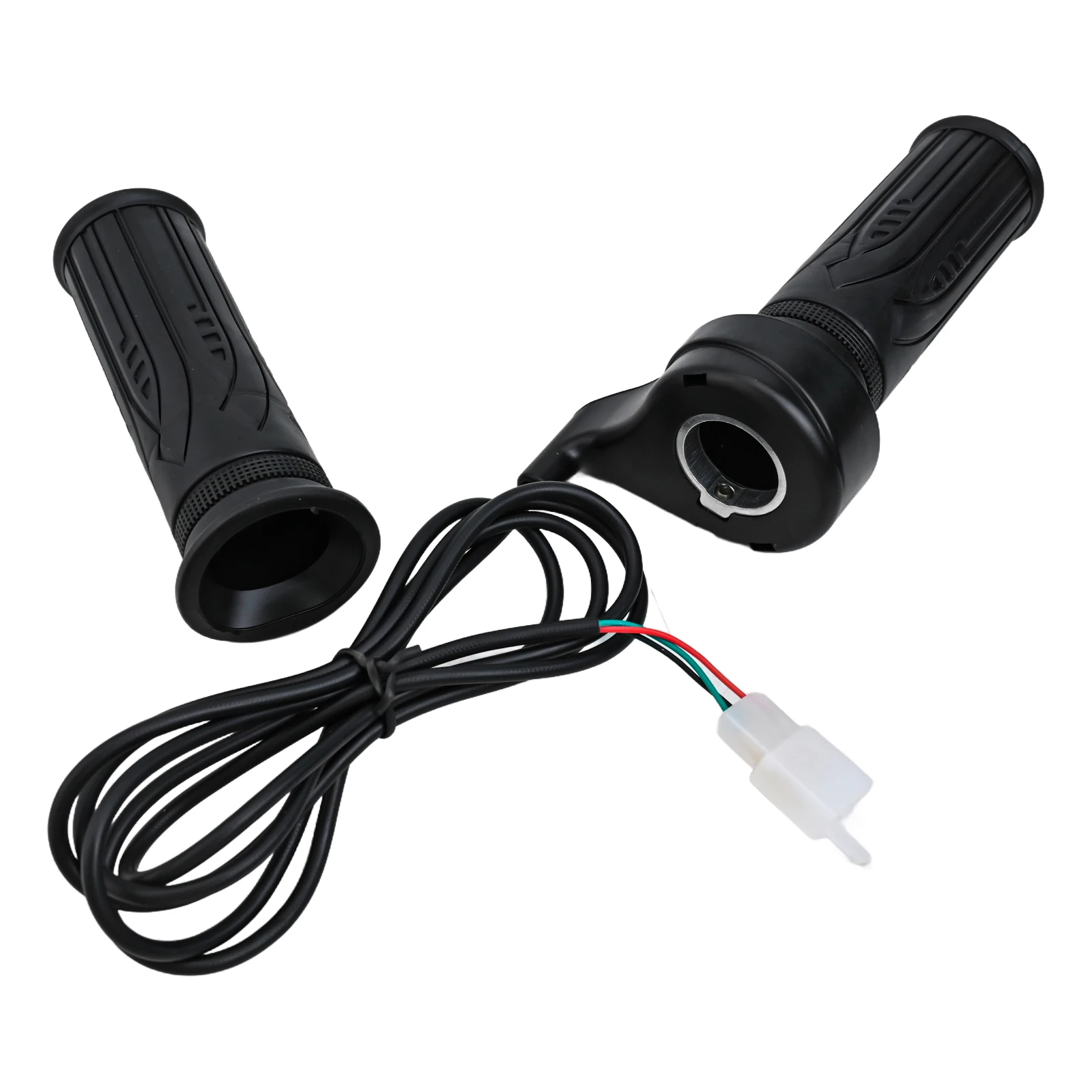 

24-48V Brush Controller Throttle Grip Set Comfortable Grip Digit Display High Efficiency For 24V 36V 48V Motors