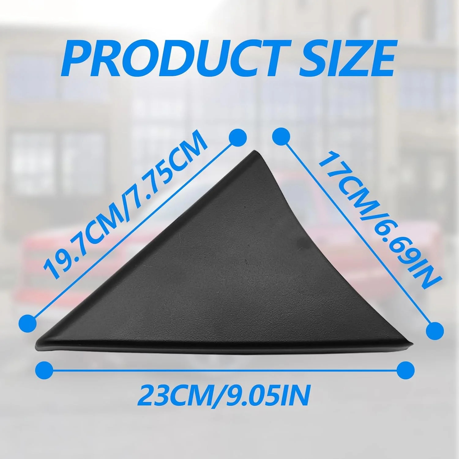 Front Door Upper Trim Panel Triangle Cover For 2007-2013 Chevrolet Chevy Avalanche Silverado Suburban Tahoe 25857289 25857294