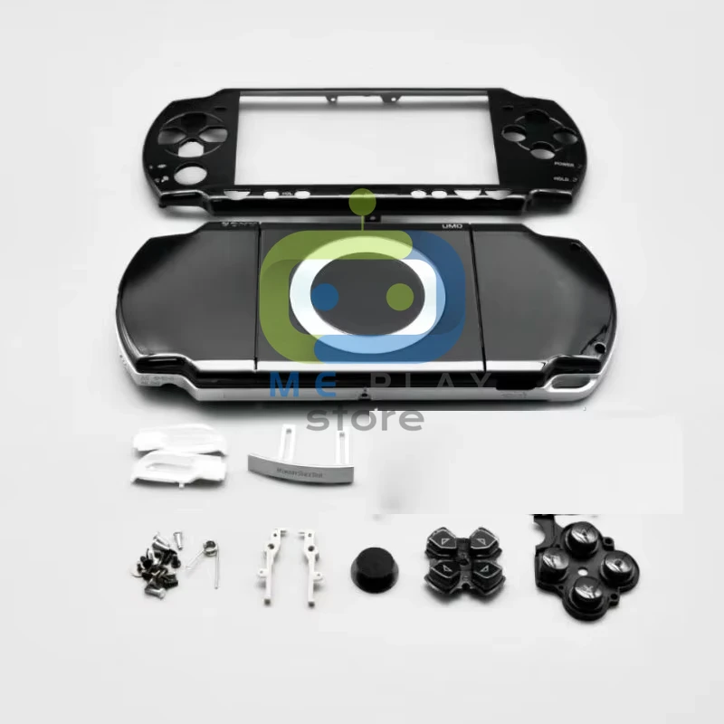 7 Colors for PSP 2000 PSP2000 High Quality Replacement Full Housing Case Complete Shell Button + Sticker + Screw