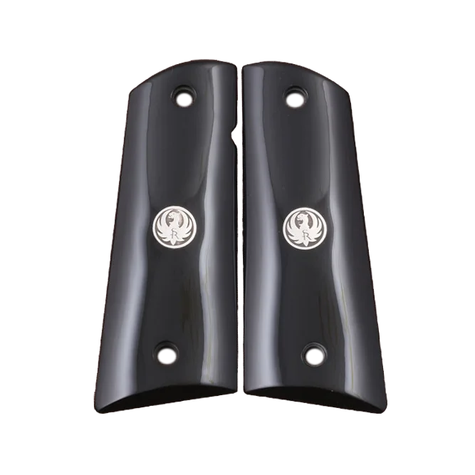 

KSD Brand Colt 1911 FIT Model Compatible Black Acrylic Grips