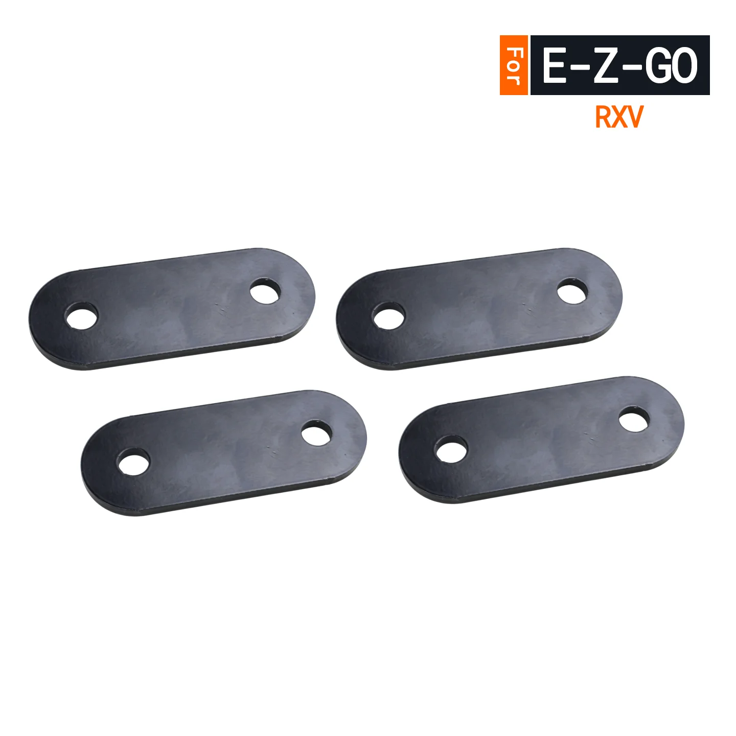 Golf Cart Accessories Steel Hanging Plate Set (4 Pcs) for E-Z-GO RXV For Golf Cart Buggy Car Shuttle Car 2008-2025 OEM 603648