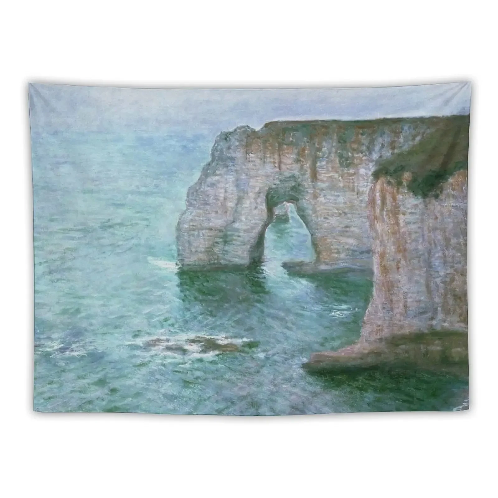 Claude Monet, French, 1840-1926 'Manne-Porte, Etretat' Tapestry Home And Comfort Decor Bedrooms Decor Wall Decoration Tapestry