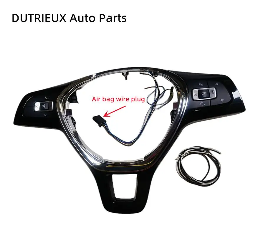 POLO JETTA MFSW Multi-function steering wheel button holder. Steering wheel switch Volume switch OEM:6C0 959 442