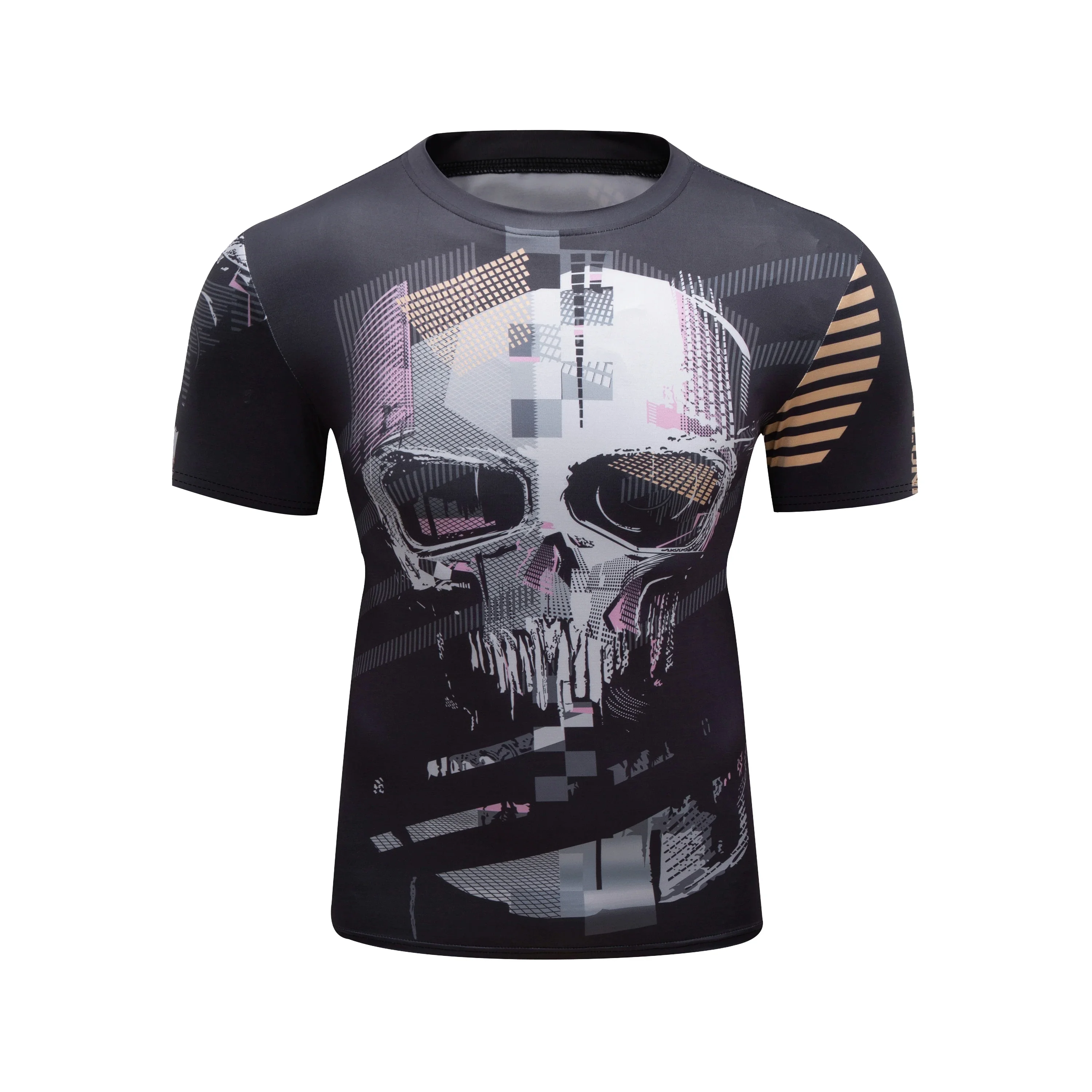 2026 hot selling surfing beach T-shirt short sleeved mixed martial arts Brazilian Jiu Jitsu men's Jiu Jitsu fitness suit trend