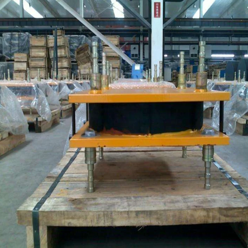 Custom YUNDONG HDR High Damping Steel Rubber Bearing Seismic Isolator ISO9001:2015 Certified Durable Bridge Building Seismic