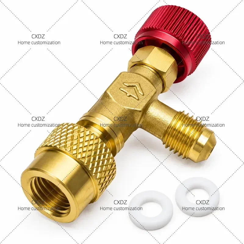 Air Conditioner Refrigerant Pipe Safety Valve Switch for R22 R32 R410A Frequency Conversion Connector
