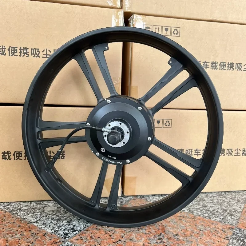 48V 750W 20‑Inch Hub Motor with Hall Sensor Integrated Wheel for Electric Snow Bike