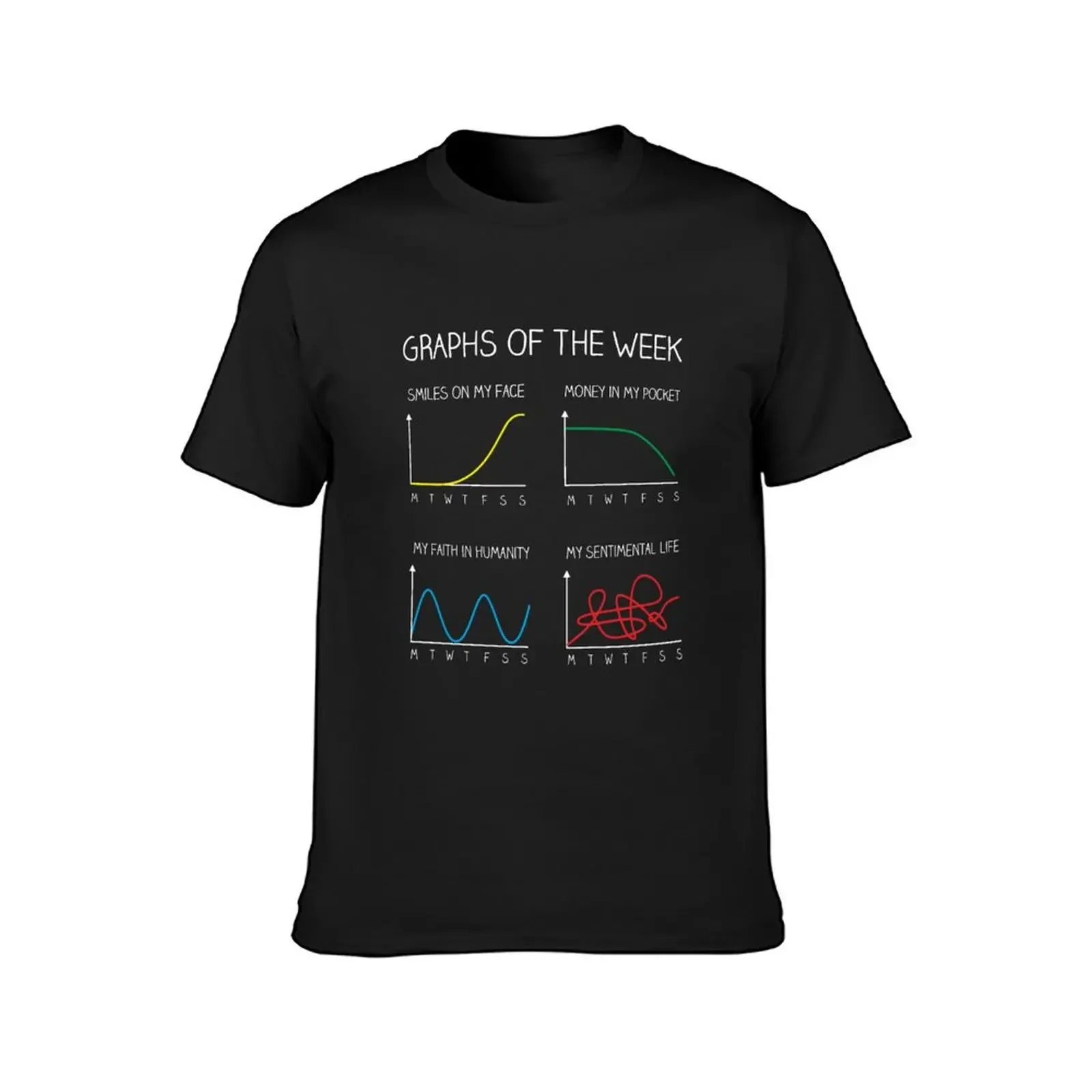 Graphs of the week T-Shirt blanks tees mens t shirts casual stylish