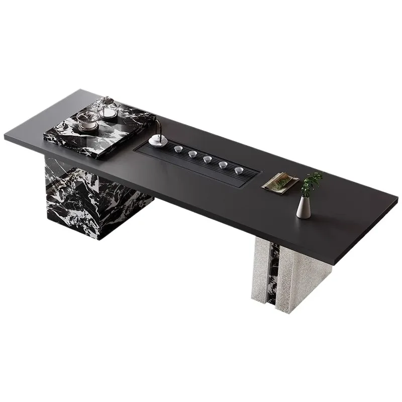 

Internet celebrity new, tea table and chair combination, modern, office, integrated, boiling water