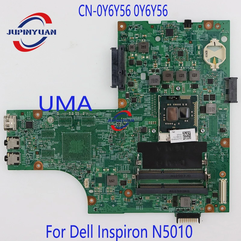 

09909-1 For Dell Inspiron N5010 Notebook CN-0Y6Y56 0Y6Y56 Laptop Motherboard 48.4HH01.011 Notebook HM57 DDR3 Full Tested