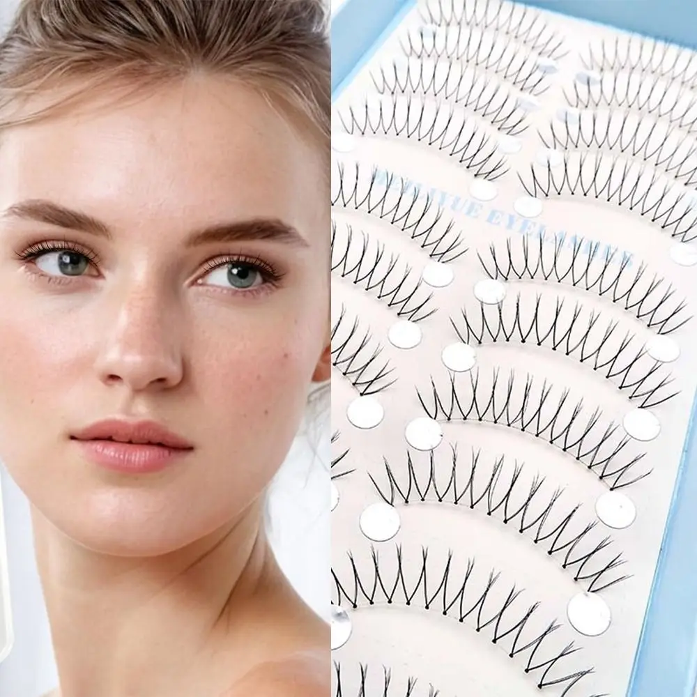 Frauen Schönheit Kpop Idol Stil Falsche Wimpern Volle Streifen U Form Wimpern Flauschigen Volumen Augen Make-Up Zubehör für Mädchen