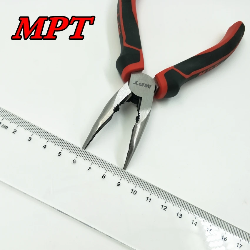 MPT Bent Nose Plier 6''/160mm Carbon Steel hand tool MHB01011-6 image 3
