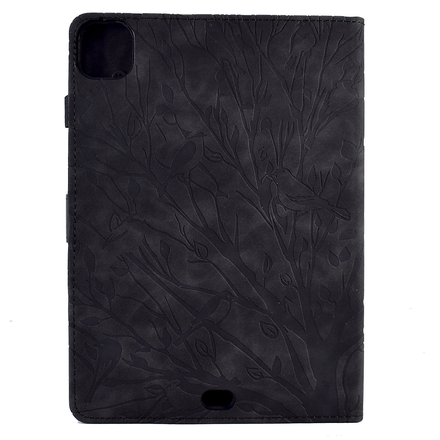 Juste de protection en cuir à rabat pour Apple iPad Pro 11, 2024 ", arbre de richesse, gaufrage, fente pour carte, portefeuille antichoc, tablette, 11.0