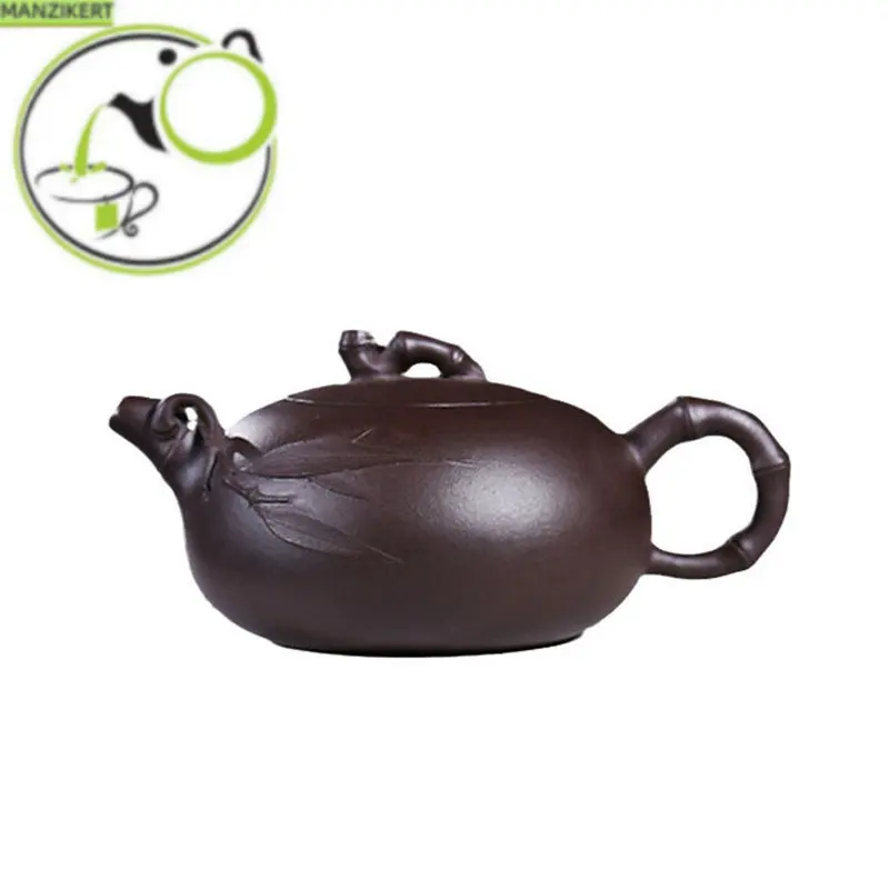 

140ml Yixing Purple Clay Teapots Raw Ore Zhu Mud Tea Pot Home Zisha Filter Kettle Chinese Tea Ceremony Customized Gifts