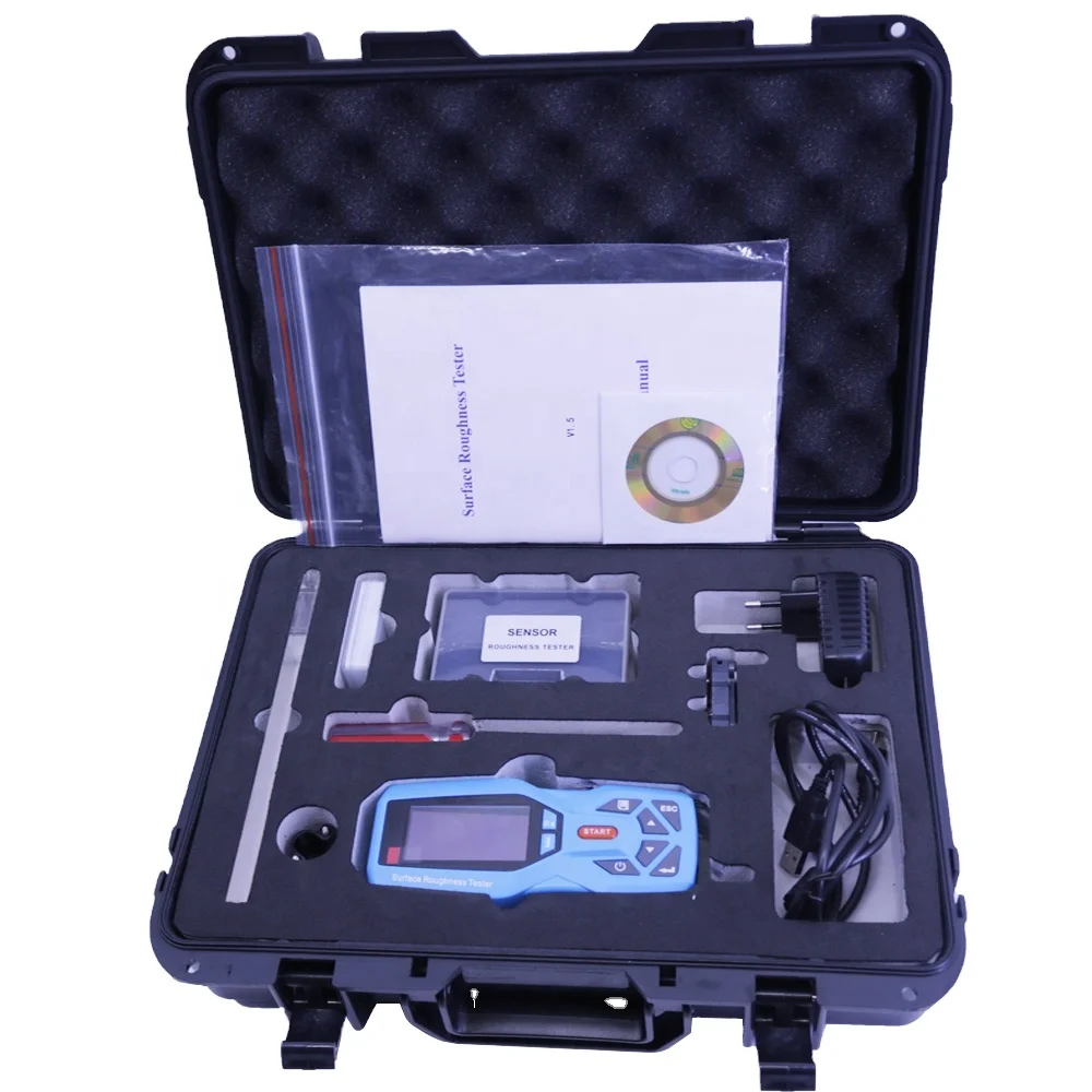 

GR220 Digital Metal Surface Roughness Tester with 22 Testing Parameters Ra: 0.005~16.000 Rz: 0.02~160.00
