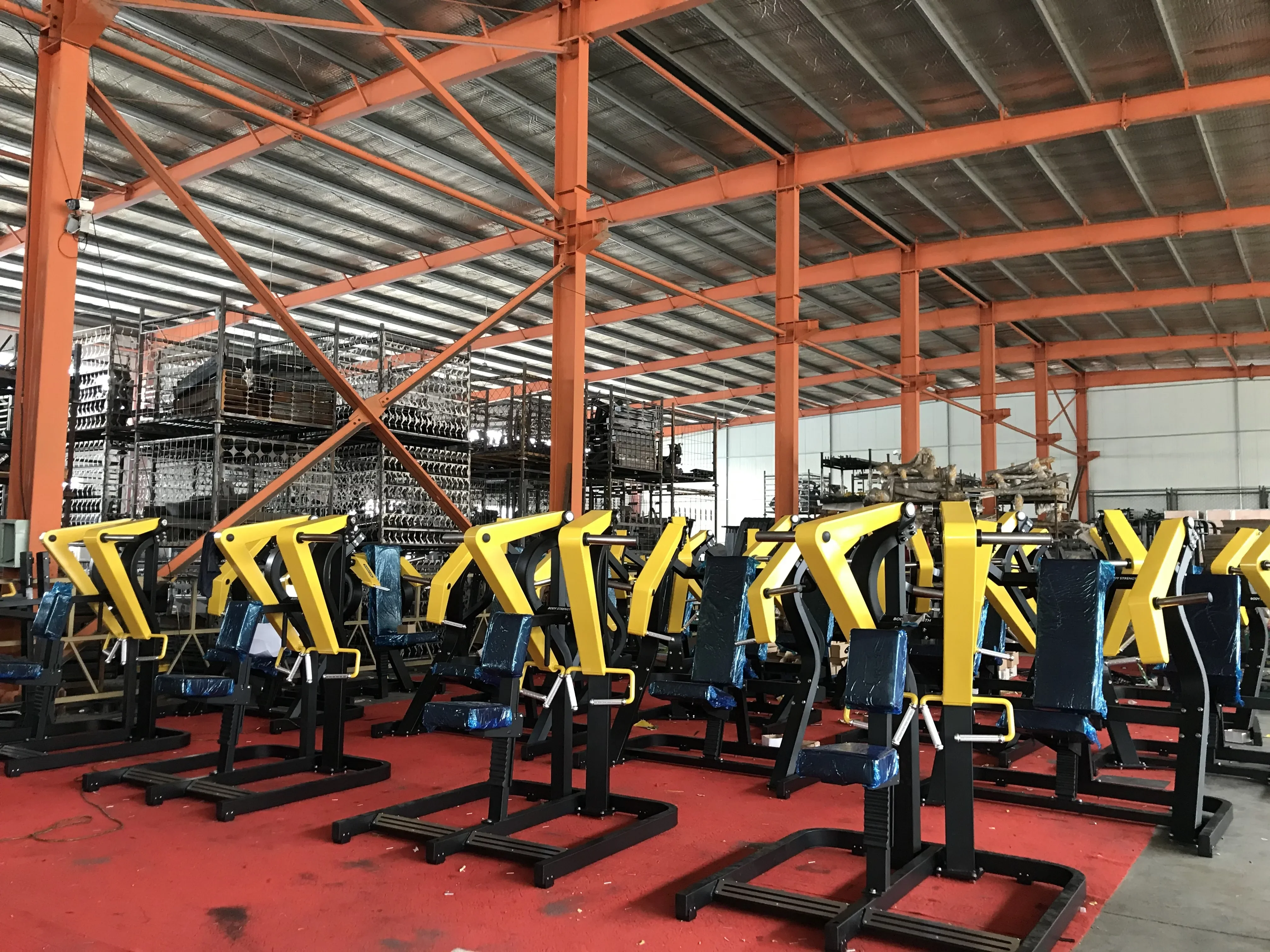 مدير المصنع للاستخدام التجاري لكمال الأجسام في صالة الألعاب الرياضية والتدريب على معدات اللياقة البدنية صف منخفض