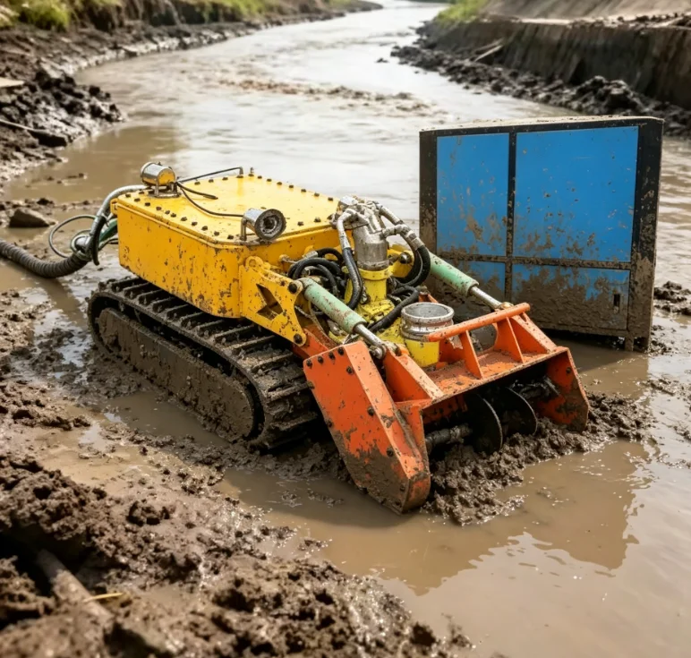 Customized Underwater Hull Cleaning Equipment Submersible Dredging Machine Dredge Cleaning Robot