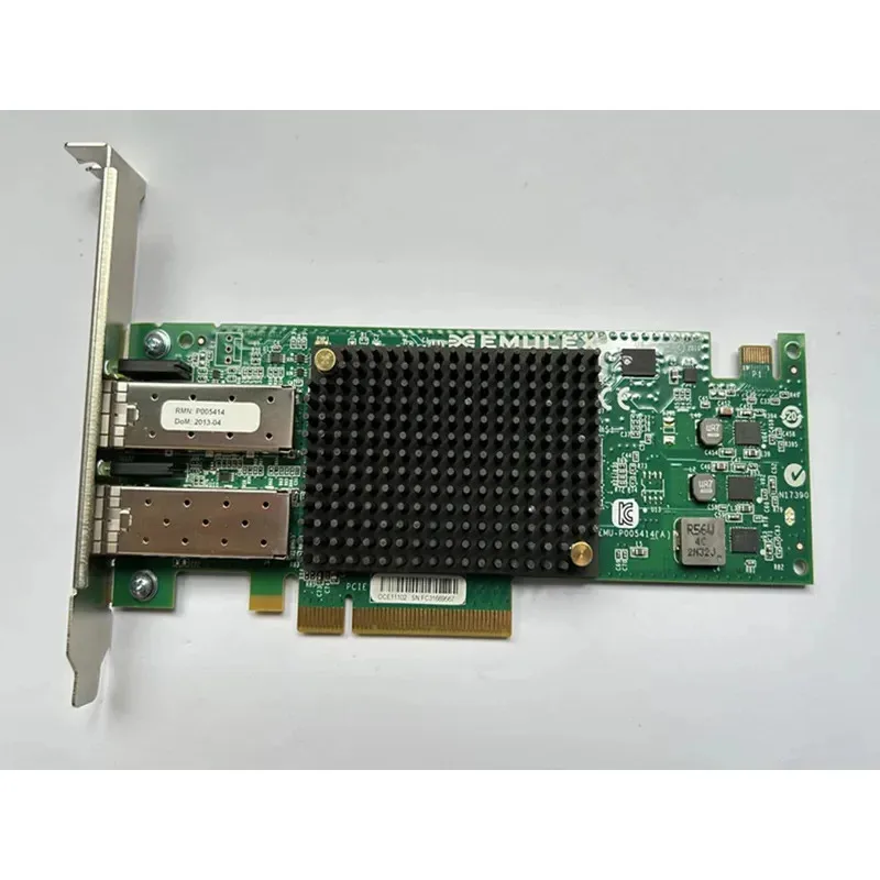 Applicable To EMULEX OCE11102 10G 10 Gigabit Dual Port Fiber Optic Interface Card, Support Aikuai, Synology