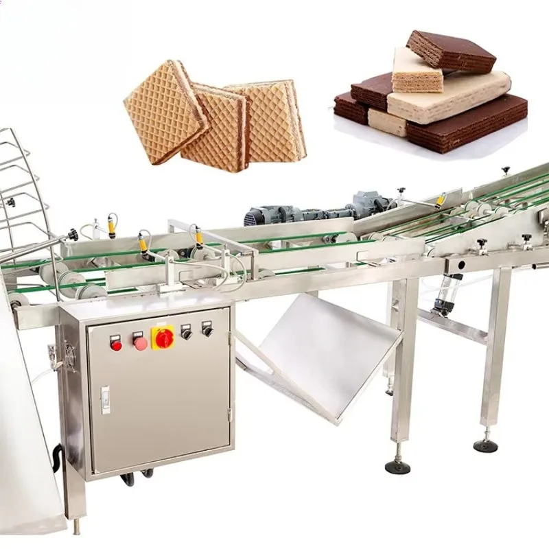 OME Wafer Stick Production Line /Complete Ice Cream Machine Industrial Waffle Maker Economic Chocolate Wafer Making Machine