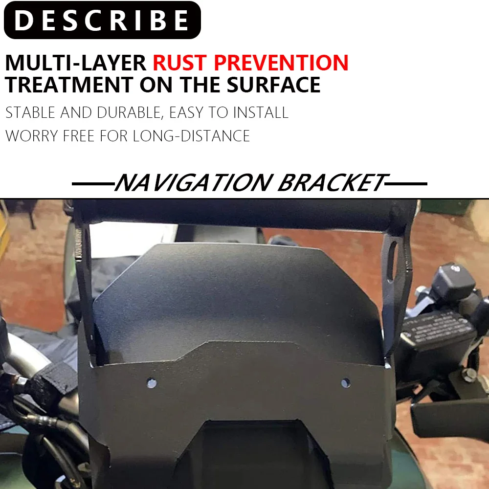 For HONDA XADV 750 2017 2018 2019 2020 Motorcycle Phone Holder Stand GPS Navigation Plate Bracket Accessories