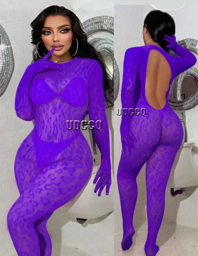 Sexy Lingerie Leopard sexy underwear Bodystocking lenceria Chemises wedding night Bodysuits toy Best Sleepwear apparel+glove