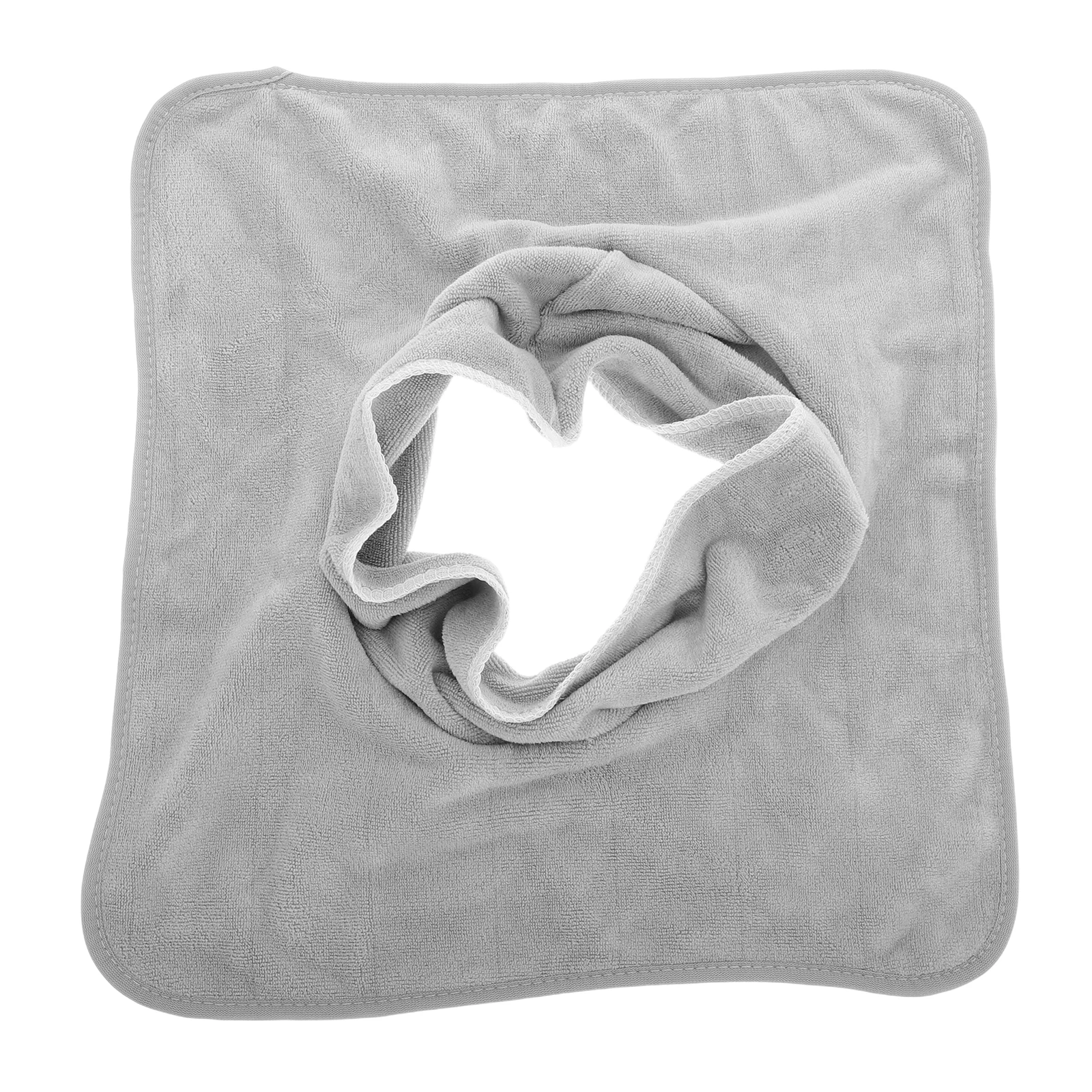 35X35Cm Beauty Salon Bed Covers With Face Hole Reusable Soft Facial Massage Cover Towel Spa Table Cover Salon Supplies