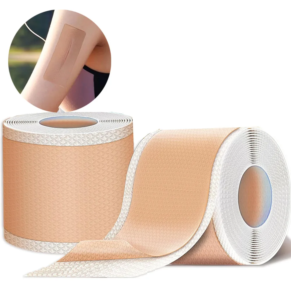 Waterproof & Reusable Silicone Scar Tape – Breathable, Skin-Friendly Adhesive for Ear Protection & Discreet Coverage