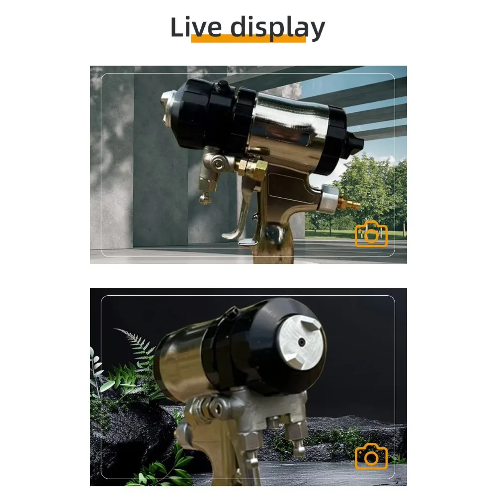 حار بيع عالية الأداء رذاذ البنادق الساخن بيع الولايات المتحدة متعددة الوظائف البولي يوريثين البوليوريا بندقية رذاذ الملحقات