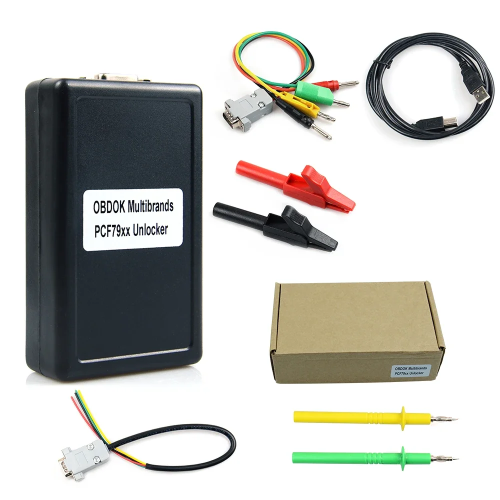 OBDOK Multibrands PCF79xx Unlocker Key Programmer For Used Original Remote and  Keyless Types New Device Renewing