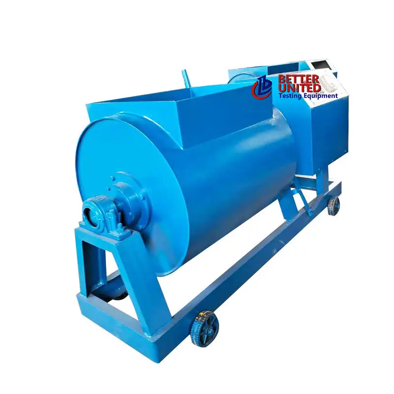 Electric Horizontal Forced Type Mini Laboratory Concrete Mixer