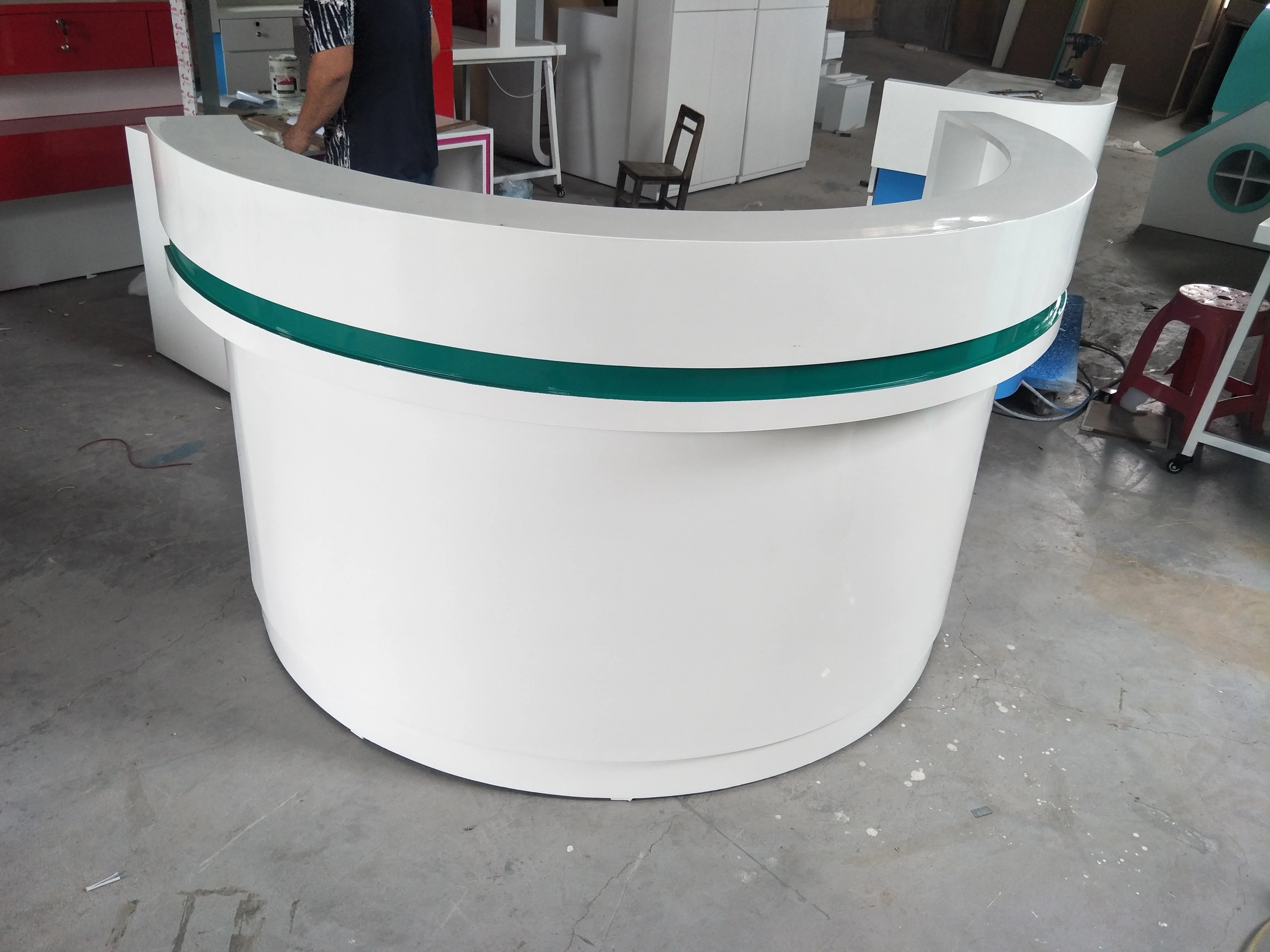 Modern Simple Reception Desk for Hotel Living Room for Supermarket Office Building Home Bar