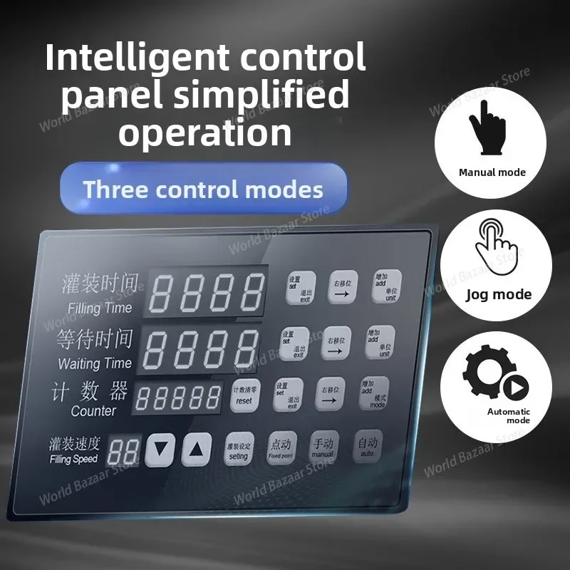 

Intelligent Liquid filling machine, beverage and mineral water filling , semi-automatic CNC/ small quantitative filling machine