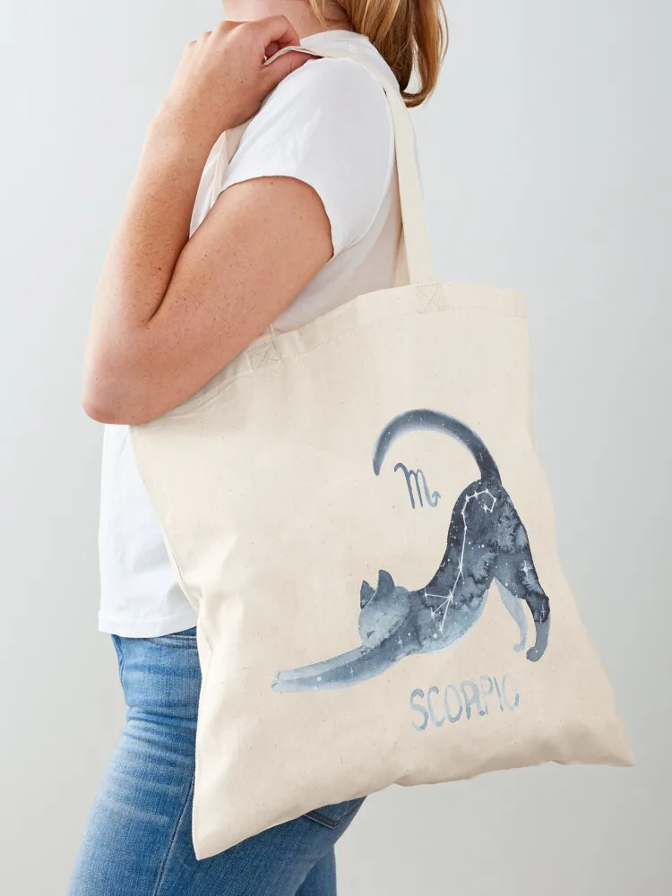 

Zodiac Cat - Scorpio Tote Bag tote men's the university Shopper