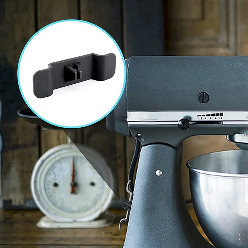 B83B-8 Pack Cord Organizer For Appliances,Cord Wrapper Kitchen Mixer Cable Wrap Wire Storage Attachment Black