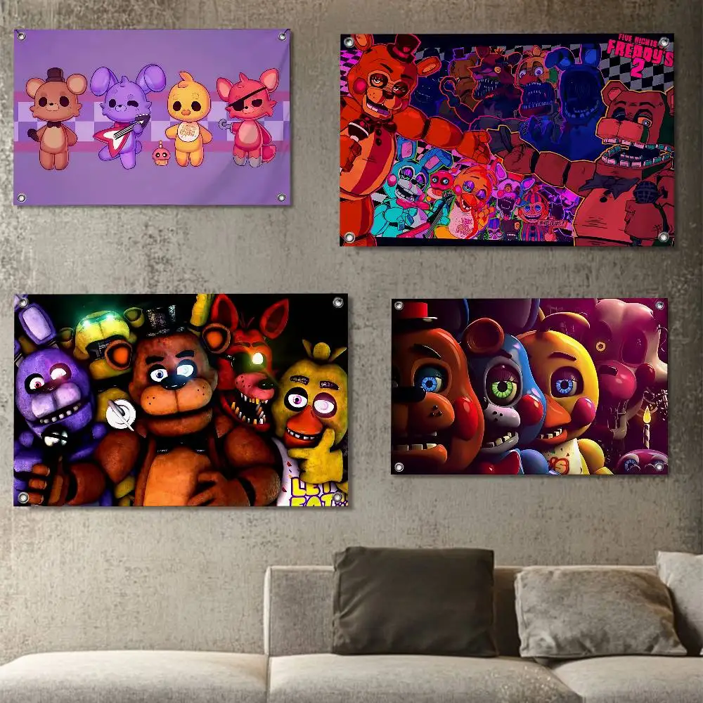

Springtrap Five Nights at Freddys Flags for party living room camping bedroom carnival booth interior decorations