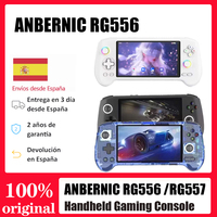 ANBERNIC RG556/RG557  Handheld Game Console 5.48 Inch AMOLED Screen Android 13 1080x1920  8 GB LPDDR4X 128GB UFS2.2 Game Play