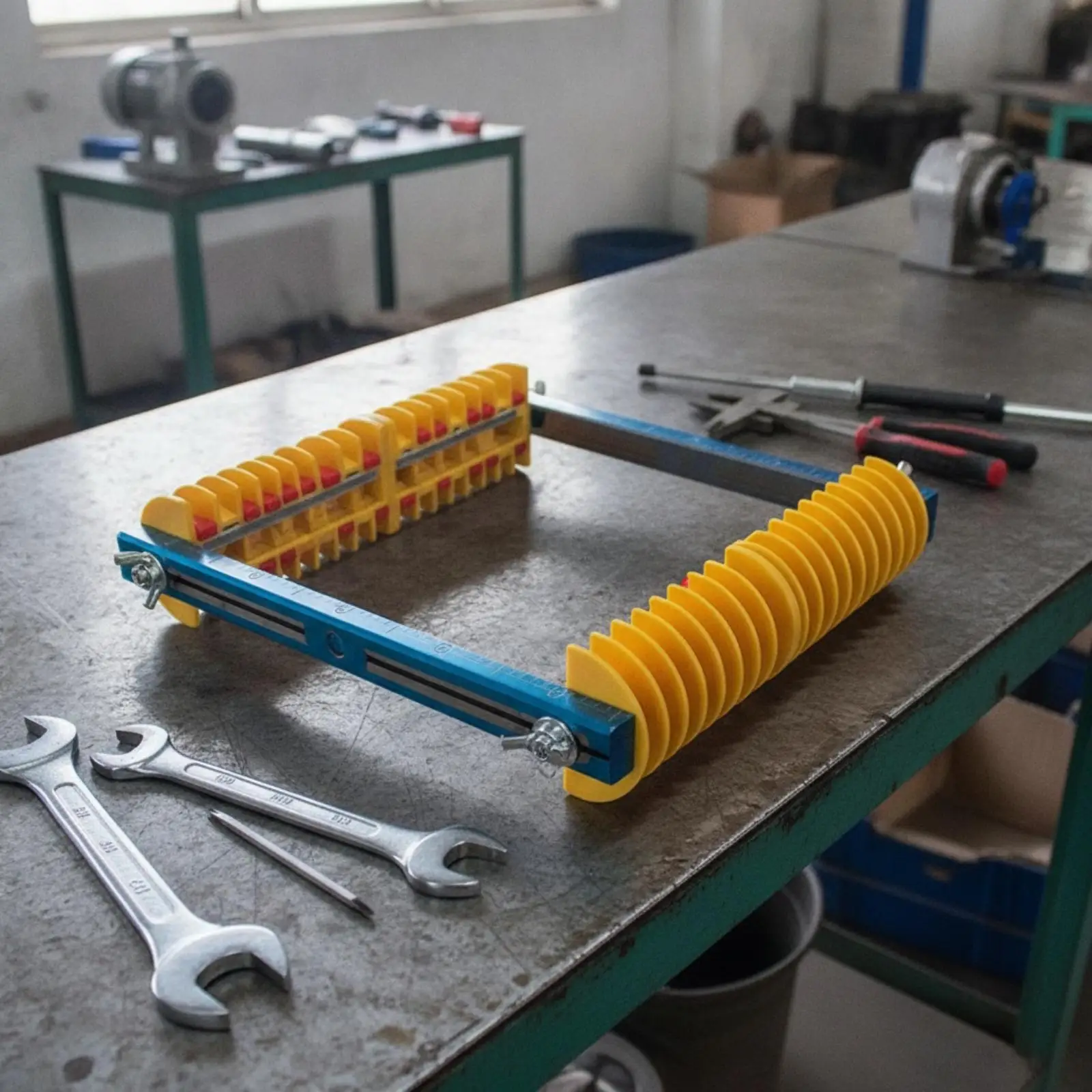 Coil Winding Form for Electric Motor Rebuild 18 Slot ABS Mold with Steel Crossbar for Technicians