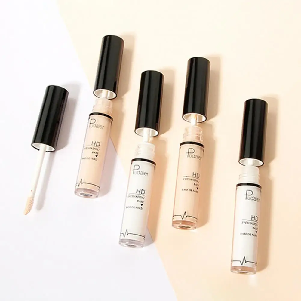 Pudaier Practical Eyeshadow Primer Smooth Texture Silky Compact Persistent Calm Eye Primer Cream  Eye Primer Sweatproof