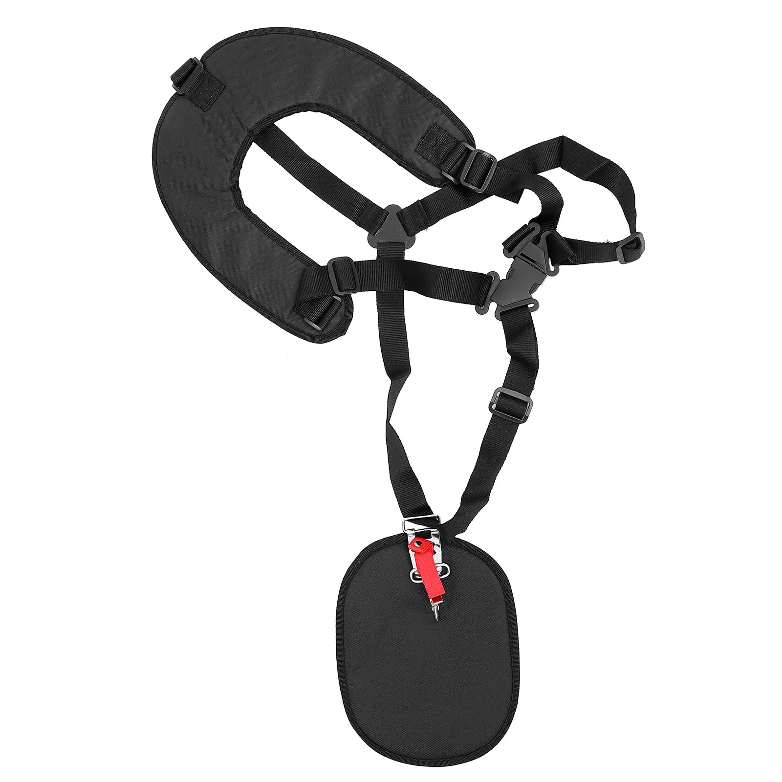 

1 шт. Универсальный мягкий двойной плечевой ремень с подкладкой для триммера, удобный плечевой ремень для газонокосилки